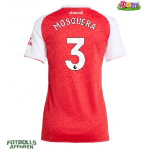 Arsenal Cristhian Mosquera #3 Hemmatröja Kvinnor 2025-26 Kortärmad